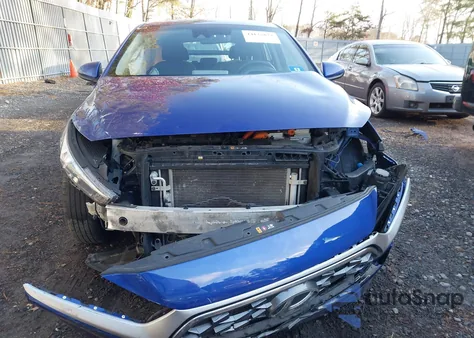 2020 Hyundai Ioniq Blue из США, поврежденный, VIN KMHC65LC4LU231684